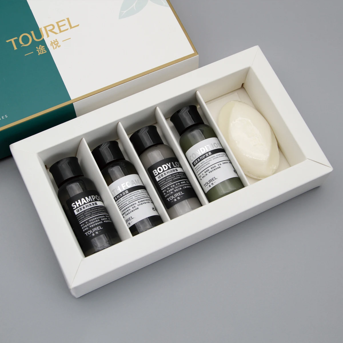 New Eco Portable Travel Gift Luxury Amenities Hotel Guest Amenity Kit Package Bamboo Hotel Amenities