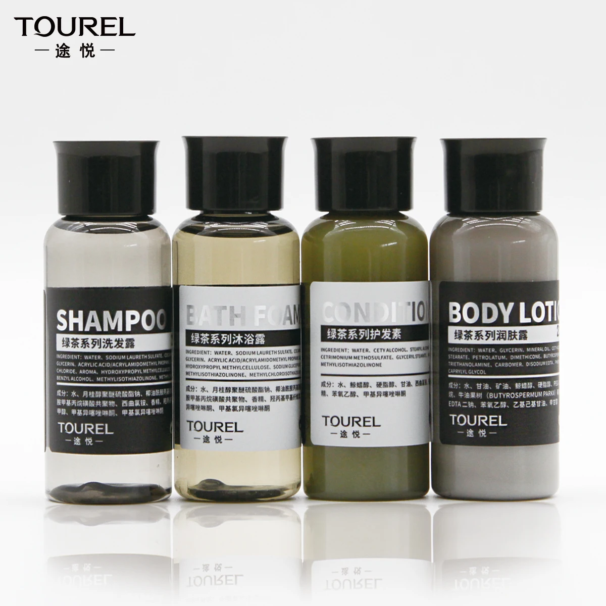 Luxury Brand Eco Botanics Hotel Amenities Customised Disposable Biodegradable Boxed Washroom Items Portable Personalised