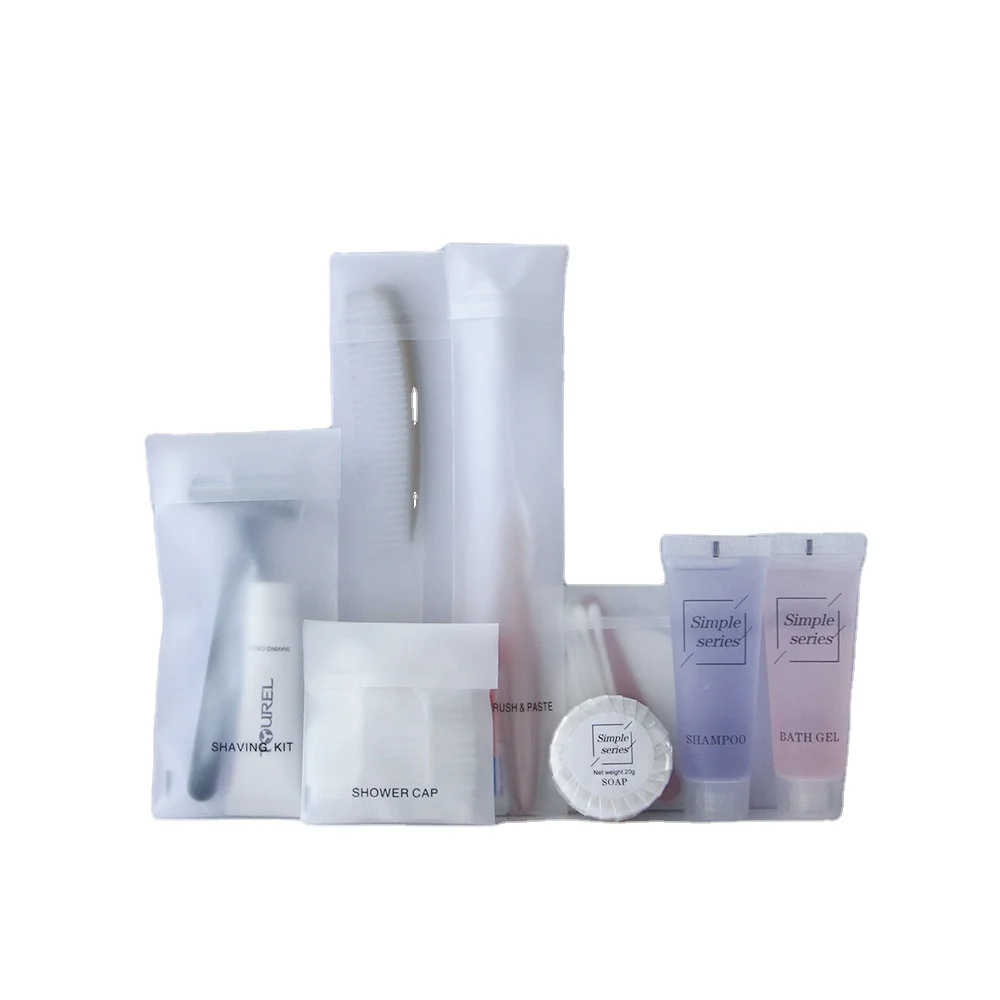 Échantillon gratuit, MOQ faible, coffret d'articles de toilette et d'aménités écologiques personnalisé pour chambre d'hôtel spa, pack de fournitures