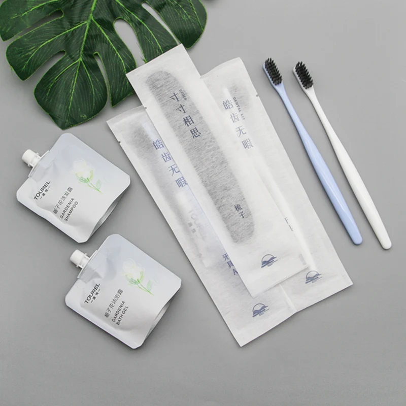 Hotel Amenities Set Luxury Eco Hotel Supplies Hotel Toiletries Box Packaging Amenities Dry