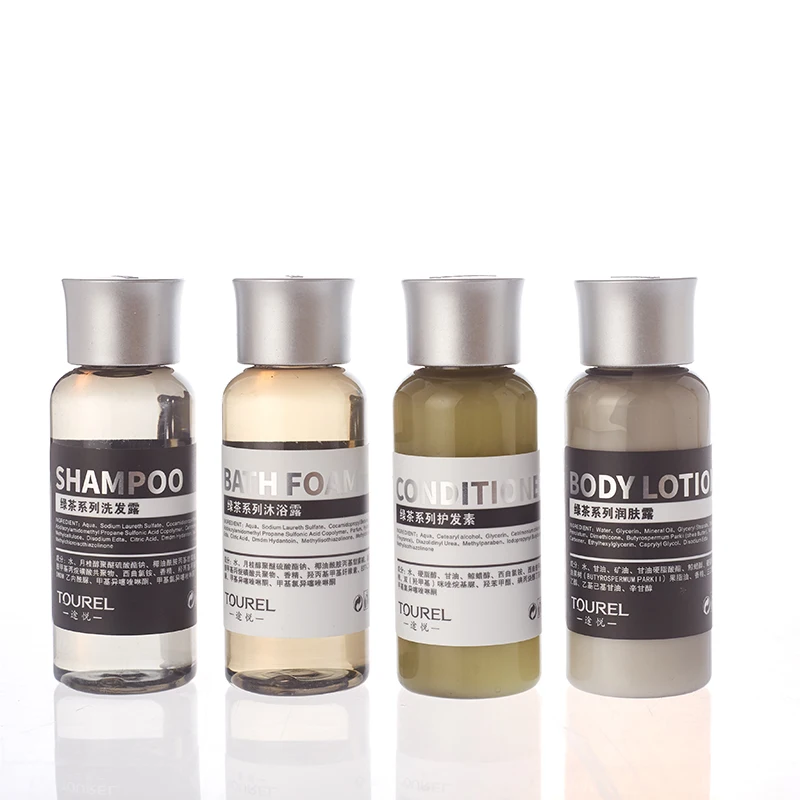 Customizable Luxury Hotel Whit Wipe Makeup Shampoo Conditioner Bath Gel & Body Lotion Kit With Custom Logo Printing