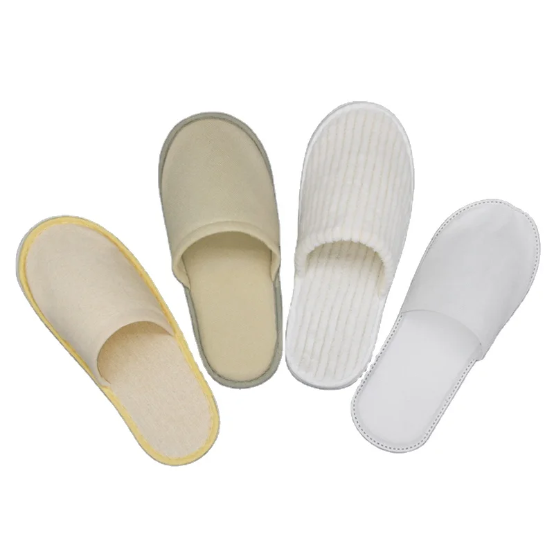 Customizable High-end Spa Disposable Slippers Star Hotel Guestroom Amenities