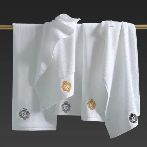 Luxury 5 Star Hotel Towels Set Wholesale Manufacturer Custom Hotel Bath Towel Set