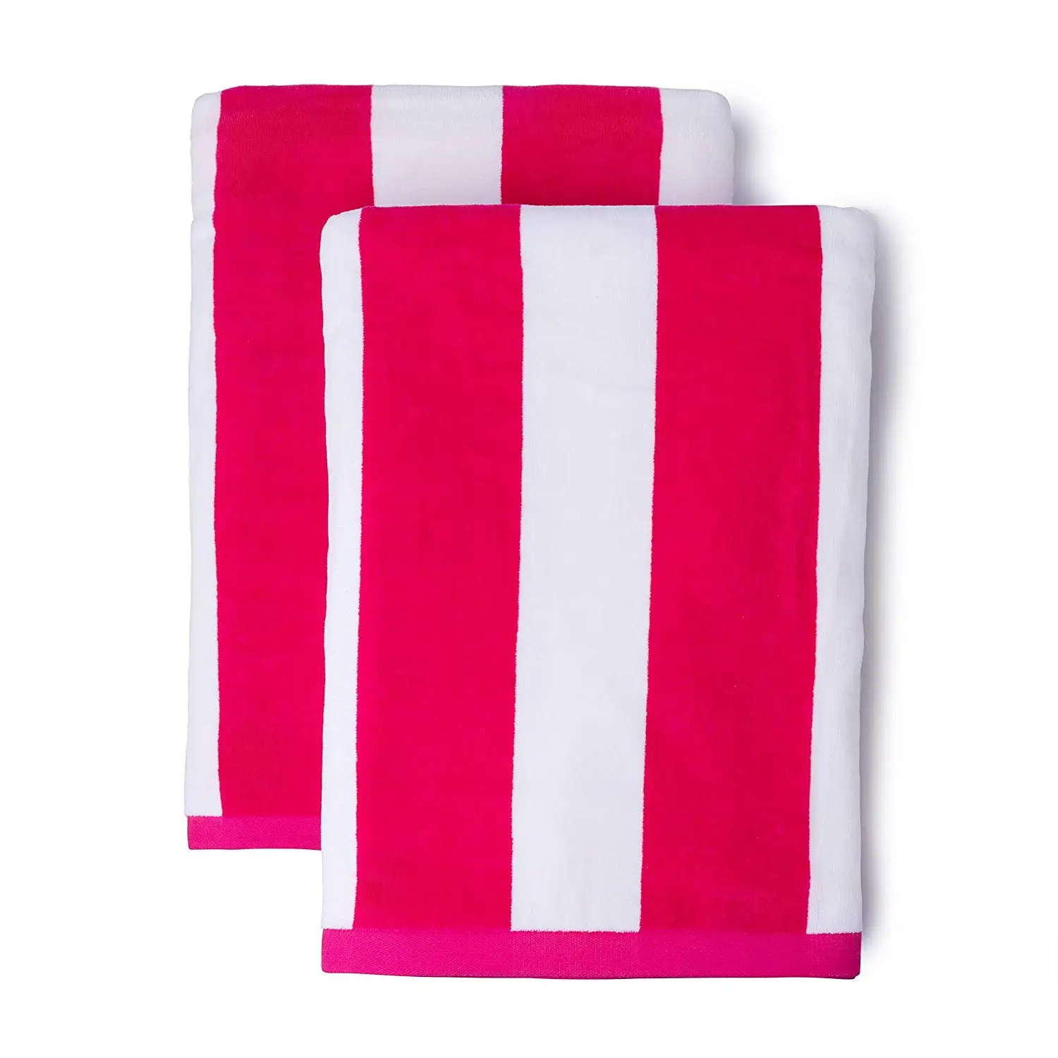 Embroidered Logo Red Polyester Custom Hotel Beach Towel Caro Home New Vendome Terry Oversized Personalized Sand Disposable