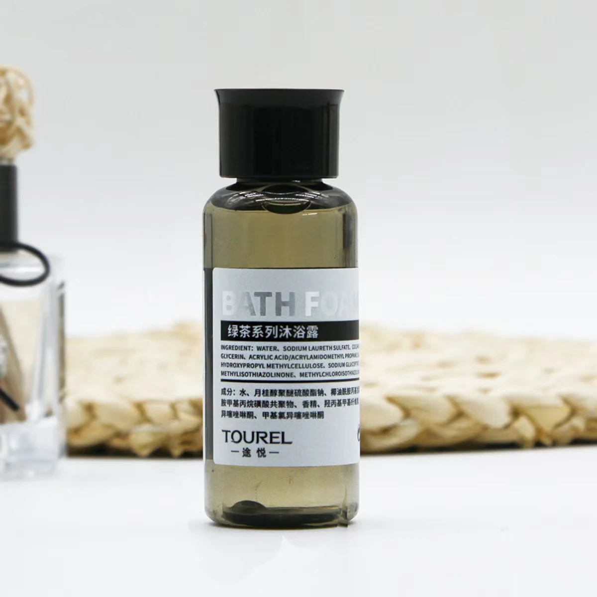 30ml Hotel Shampoo And Conditioner Shower Gel Bottles Green Tea Fragrance Hotel Bathroom Mini Shampoo And Conditioner For Hotel