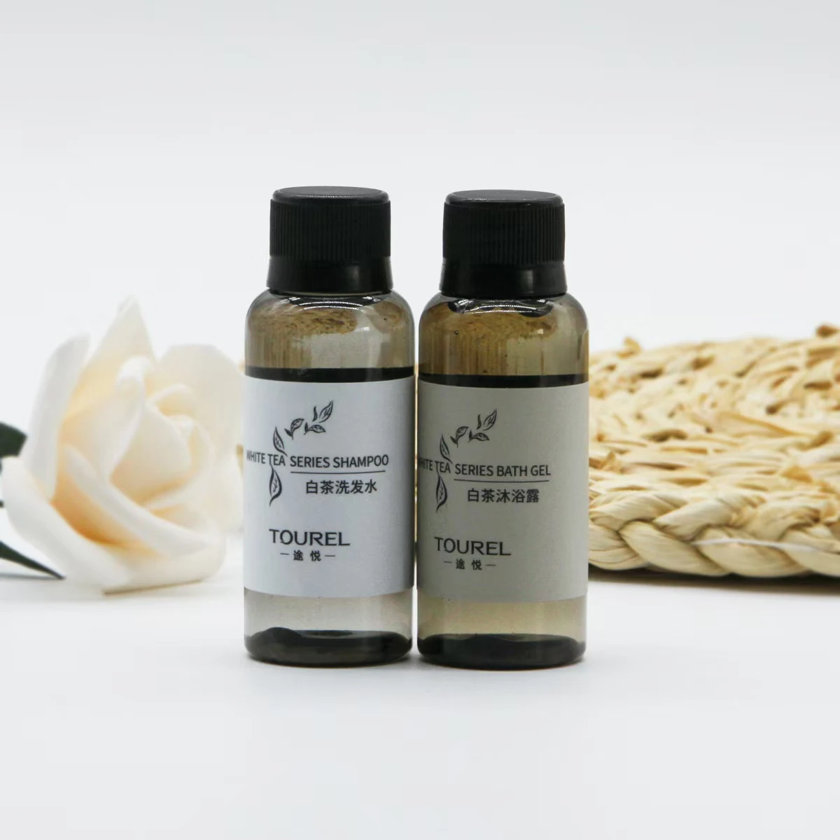 G Type Bottle Hotel Amenities Samples Oem Custom Kraft Paper Kemasan For Hotel Use