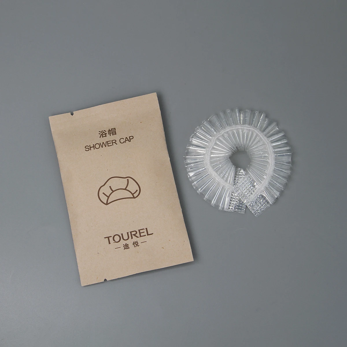 Personalized Hotel Amenities Recyclable Shower Cap And Other Essentials In Small Quantities