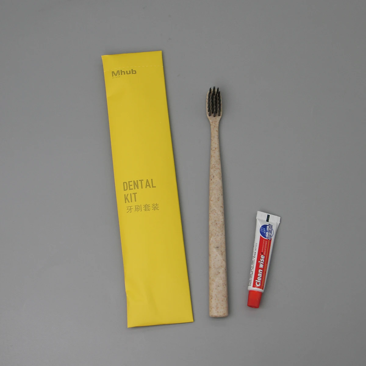 Cheap Price Nylon Bristle Hotel Disposable Toothbrush One Time Use Hard Bristle Plastic Dental Kit