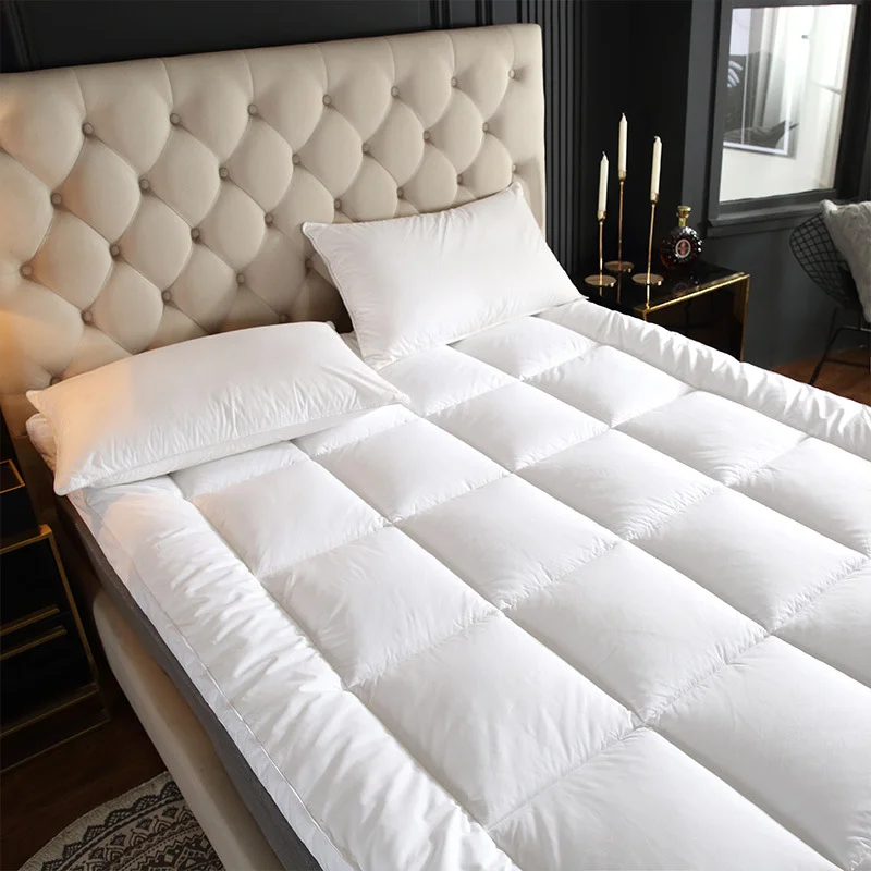 High Density Foam Queen Mattress Topper Washable And Memory Feature For Hotels And Home Use