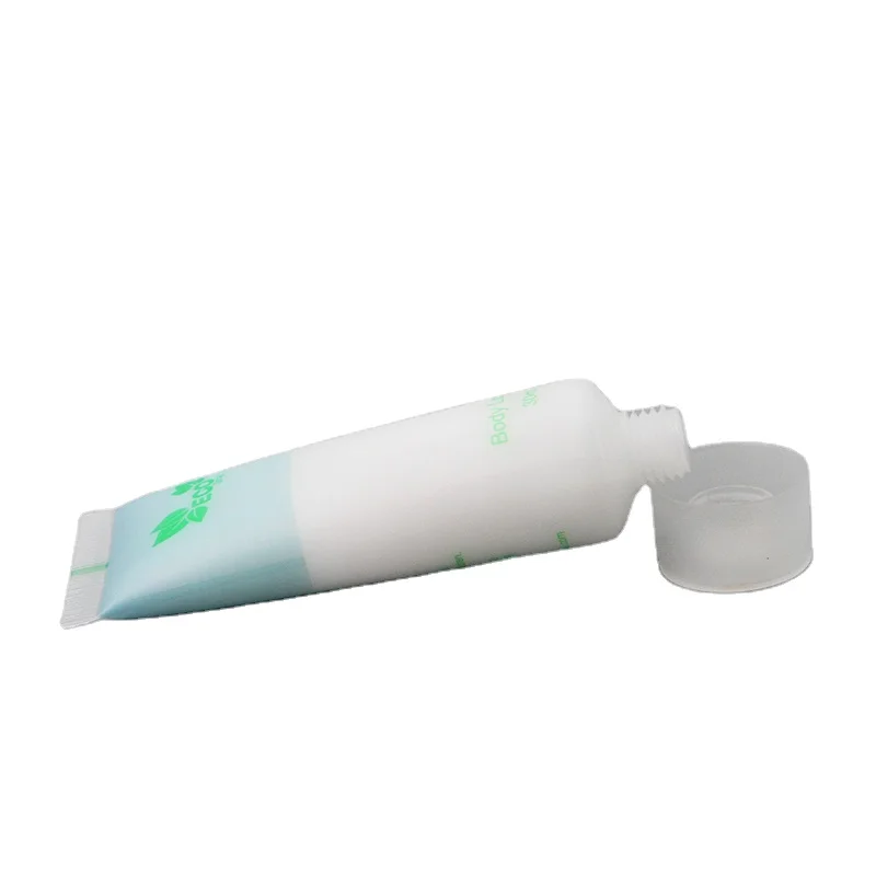 Custom Cosmetic Packaging Plastic Tube Set Soft Squeeze Hotel Amenities Body Lotion Conditioner Body Wash Economically