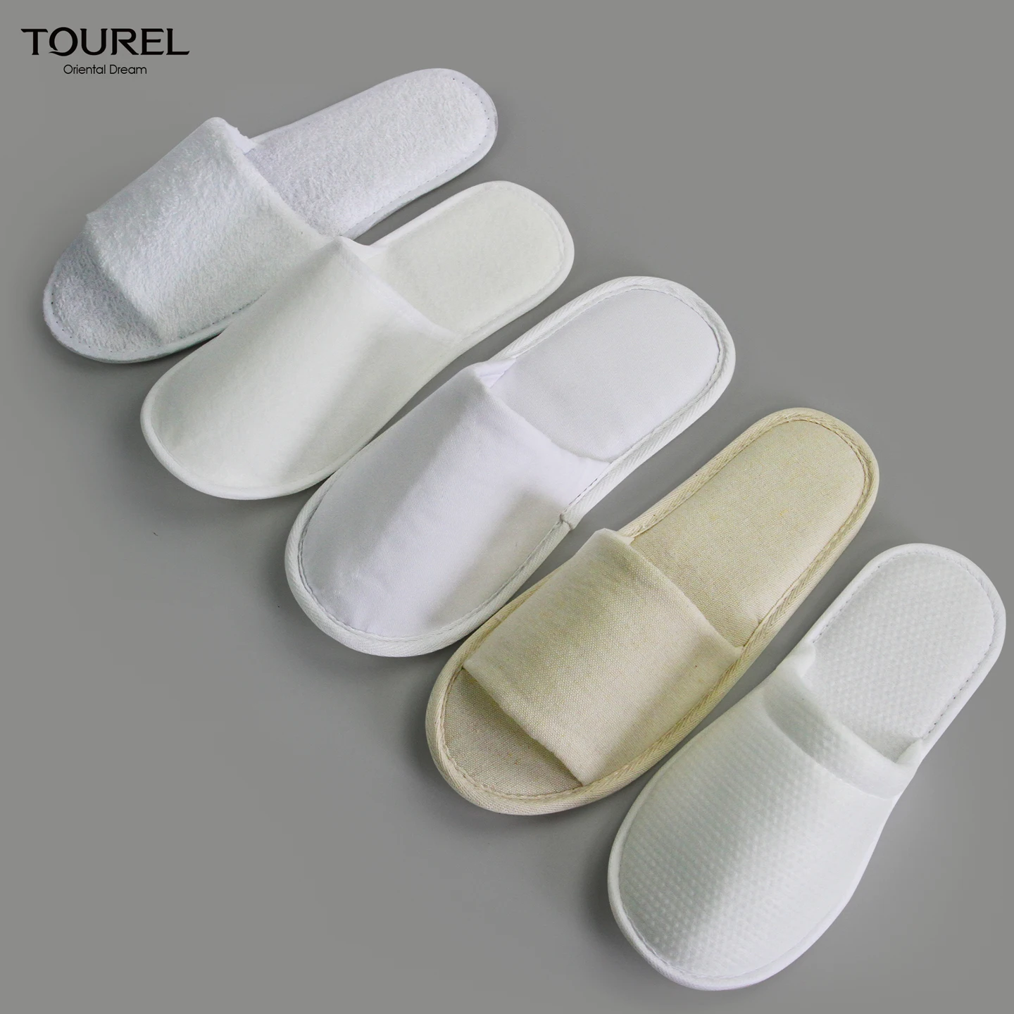 Hotel Amenities Recyclable Features Custom Logo 5 Star Fee Samples Luxury Spa Disposable Spa Slippers Of Hotel
