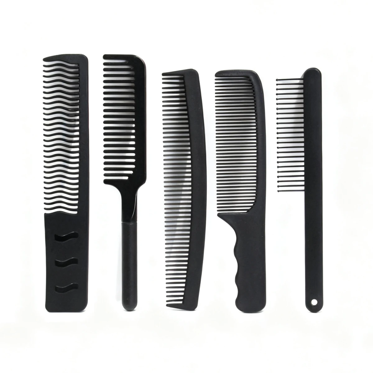 Luxury 5 Star Hotel Amenity Plastic Disposable Hair Comb Custom Logo Personal Hygiene Supply For Travel Home Salon