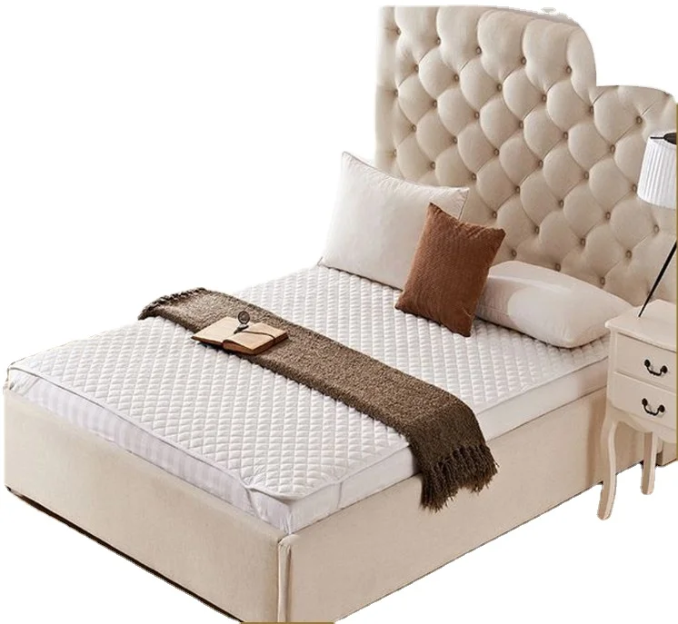 Bedding Sheet Set Floor Bed Mat Waterproof Mattress Protector Plain Anti-bacteria Flame Retardant 300tc