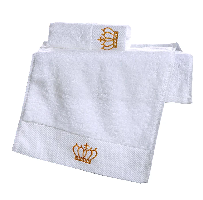 Super Suave Etiqueta Privada Hotel 100% Algod&oacute;n Hotel Egipcio Juego de Toallas