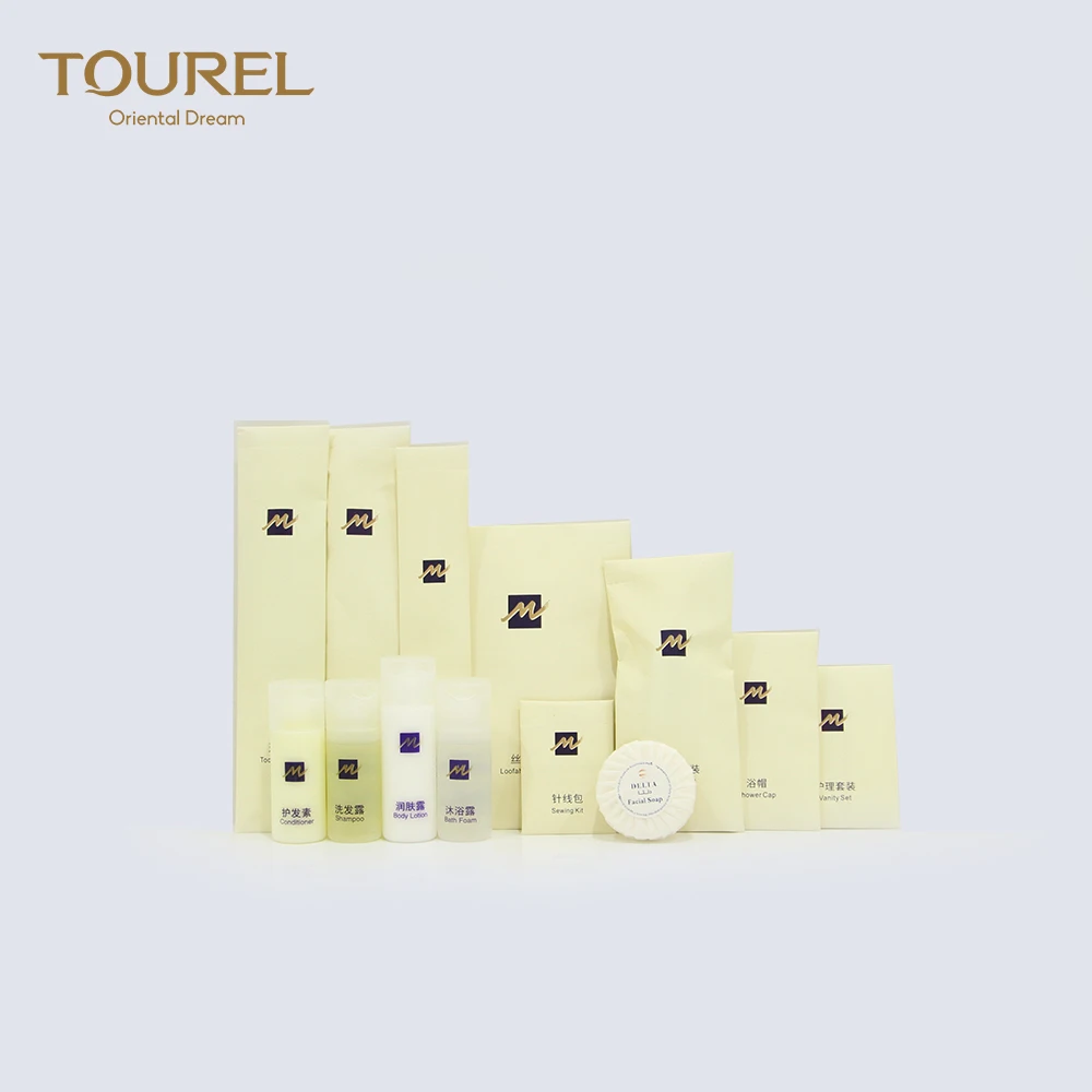 Tourel First Class A Quality Sgs Certified Disposable Shaving Razor & Free Hotel Bathroom Amenities Set