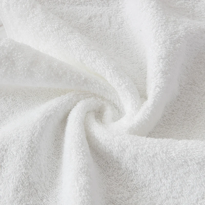 Hotel Quality White Bath Towels With 70x140cm And 80x160cm