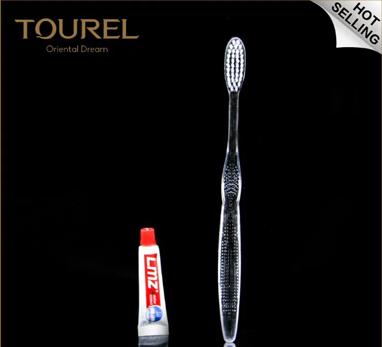 5 Star Hotel Amenities Set Disposable Dental Kits Biodegradable Eco-friendly Toothbrushes With Custom Logo