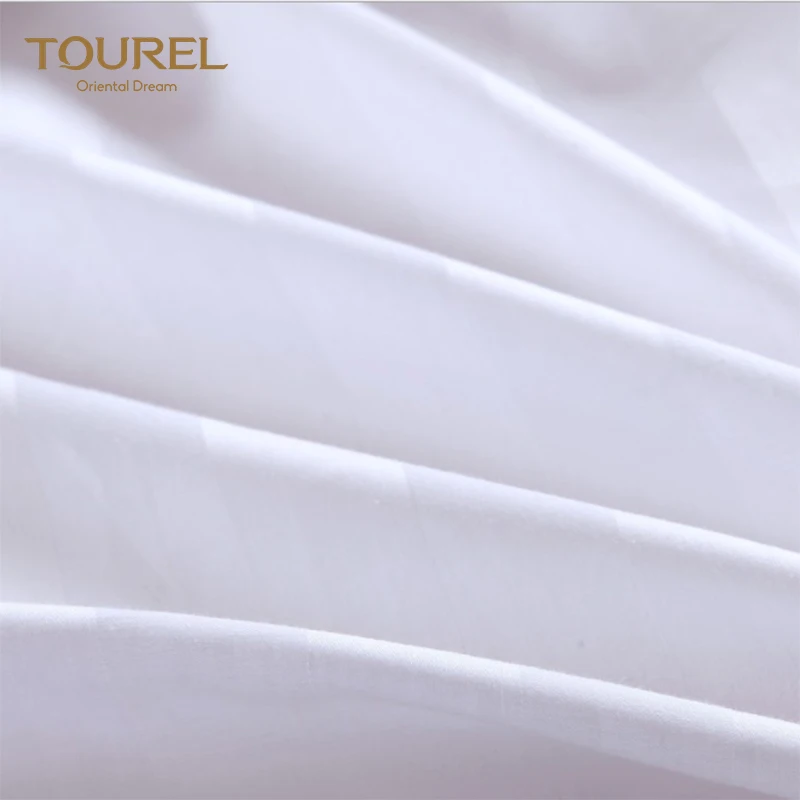 Hotel 100% Cotton Bed Sheets For Luxury 4-5 Star Hotel