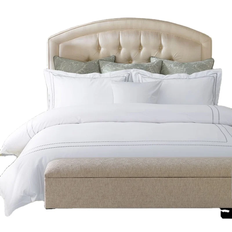 Luxury Jacquard Duvet Comforter Comfort 4pcs Quantity 100% Egyptian Cotton Material Hotel Sheets Cover Bed Bedding Set