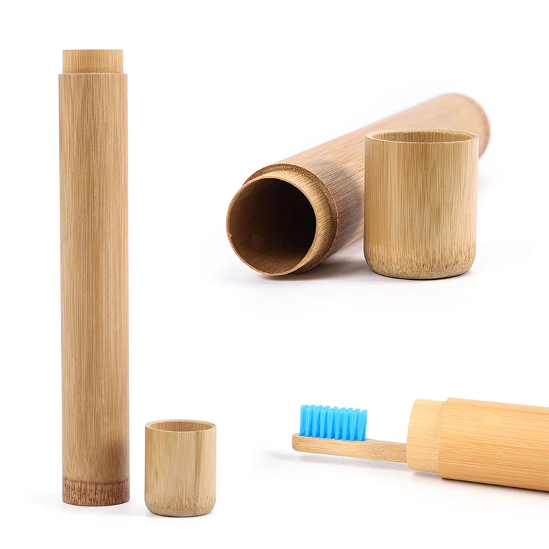 Low Cost Disposable Bath Toiletries Eco-friendly Bamboo Toothbrush Holder New Style 100% Eco-friendly Soft Chinese Raw Supplier
