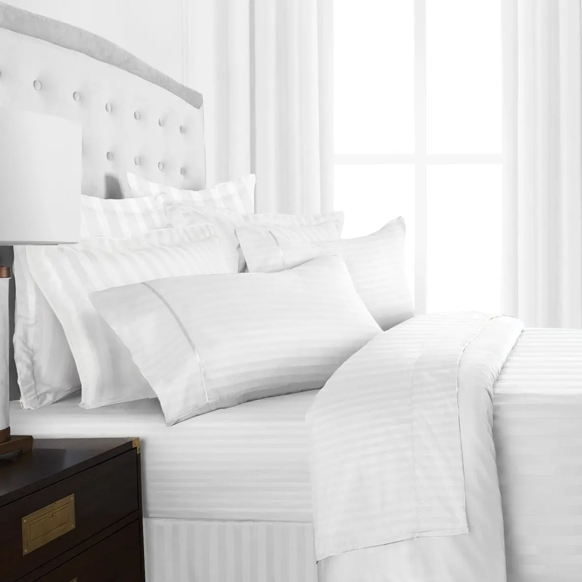 Hand Embroidered 100% Organic Cotton Luxury 300tc Eco-friendly Wearable Comforter Sets For Hotel Use