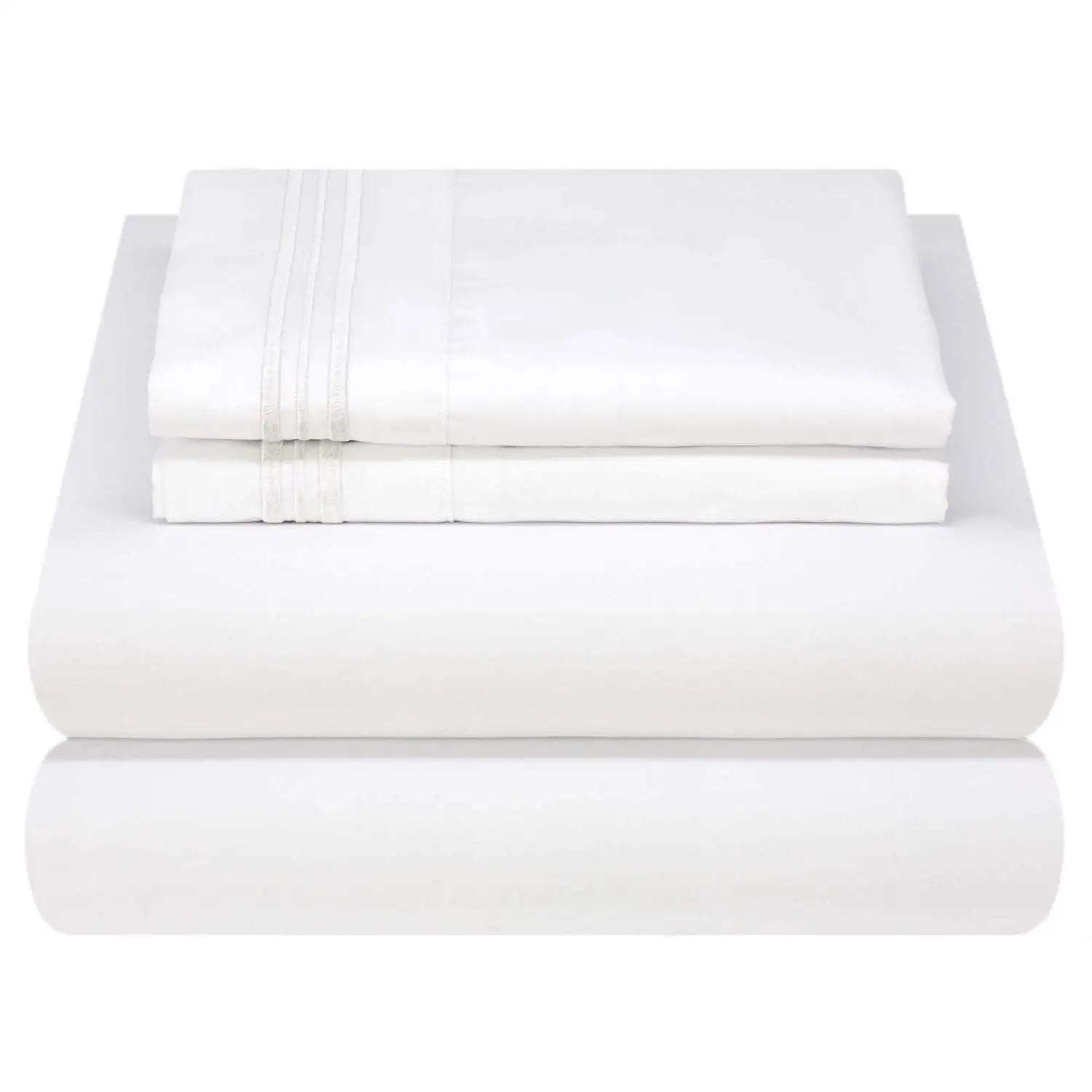 Funda de edred&oacute;n elegante al por mayor 100% algod&oacute;n Ropa de cama de lujo para dormitorio S&aacute;banas Rey Reina Moderno Hogar Lino Hotel Juego de cama